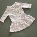 Baby Girl First Size 3.4 kg Next Pink Long Sleeve Jersey Dress (19 16)
