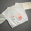 Baby Girl 3-6 months Peppa Pig Colourblocked Sweatshirt (60 20)
