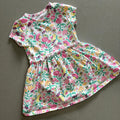 Baby Girl 12-18 months Kite White Floral Short Sleeve Dress (25 19)