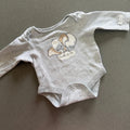 Baby Boy Girl Unisex 1 month 4.5 kg Disney Dumbo Grey  Bodysuit (41 24)