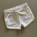 Baby Girl 18-24 months Primark Grey Runner Shorts Elasticated BNWT (36 18)