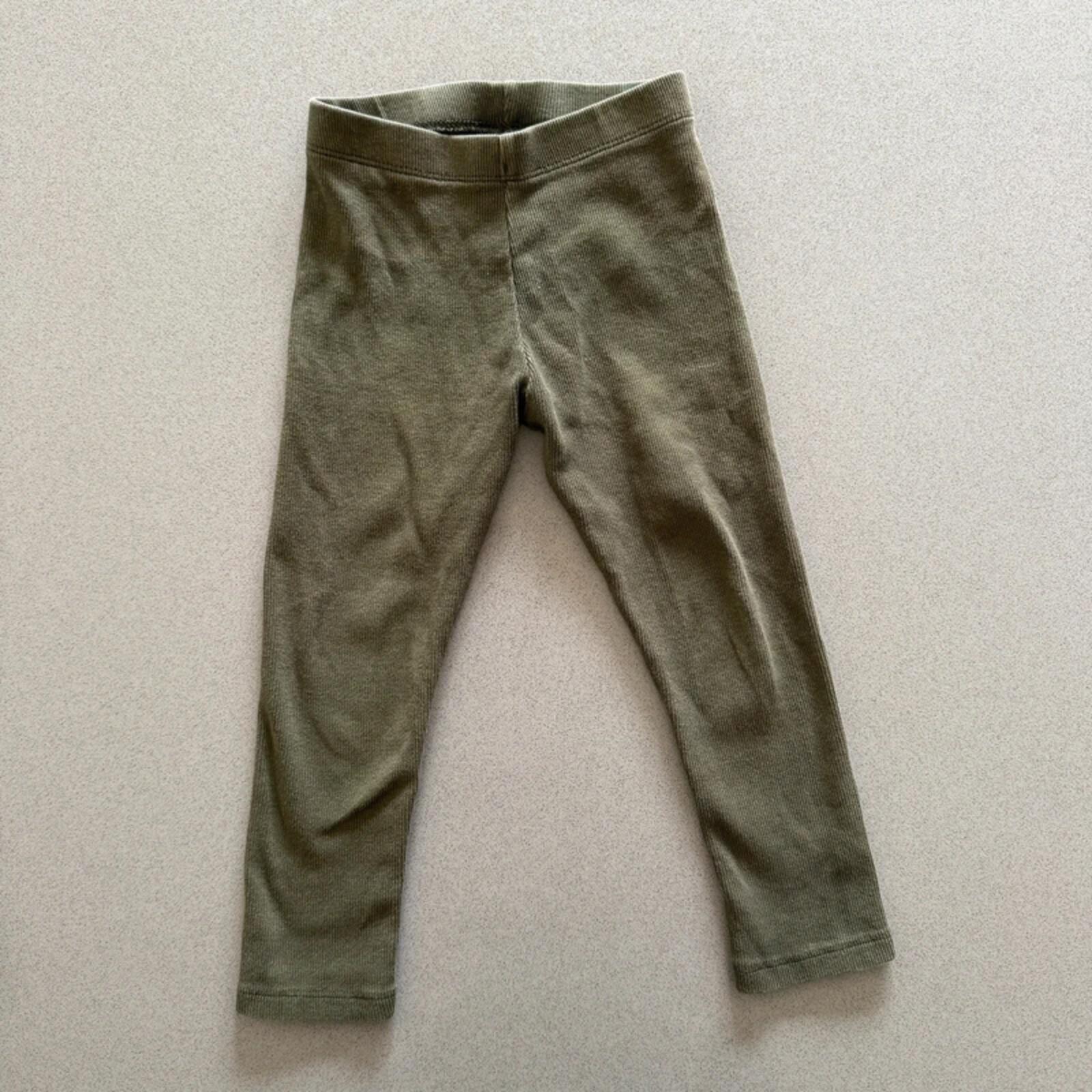 Boy age 2-3 years Next Green Ribbed Leggings (27 01)