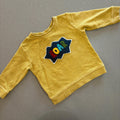 Baby Boy 6-9 months Next Yellow Roar Sweatshirt (49 21)